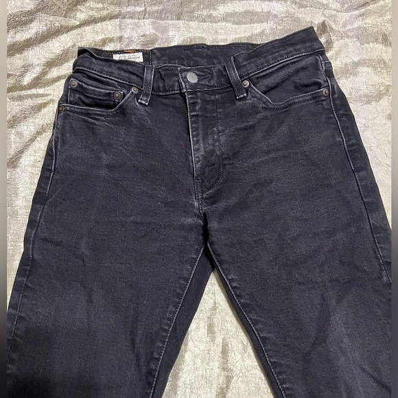 Levi’s 511 Jeans Men’s 30x30 Slim Straight Leg Black Stretch Denim Premium Big E - Picture 2 of 13